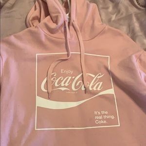 Pink Coca Cola sweatshirt